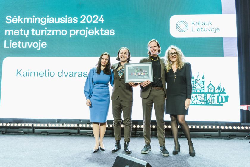 Išrinkti Lietuvos „Turizmo sėkmingiausieji 2024“: tarp nugalėtojų – Kaimelio dvaras, O. Gasanovas, Merkinės fabrikas